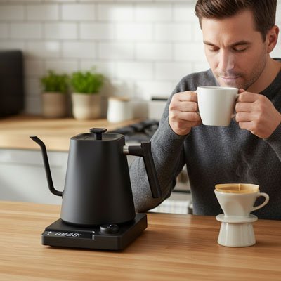 Petite bouilloire électrique | Compacte - Kitchen Coner